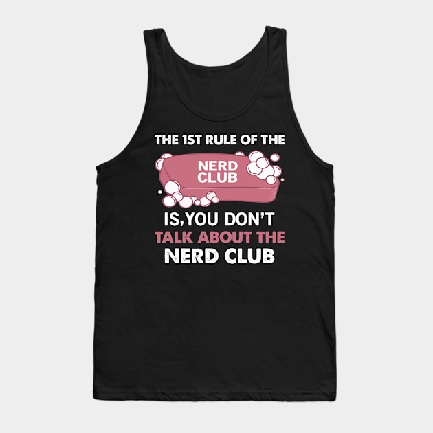 Nerd Funny Quote Tank Top by CRE4TIX